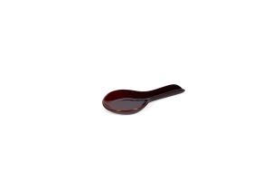 Spoon rest 23,5x12xH2cm dark maroon Manon