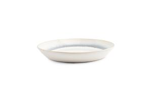 Bowl 23,5xH3,5cm blue Stripes