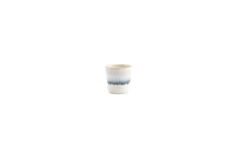 Egg cup 5xH5cm blue Stripes - Utgående