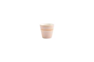 Mocha cup 10cl pink Flow