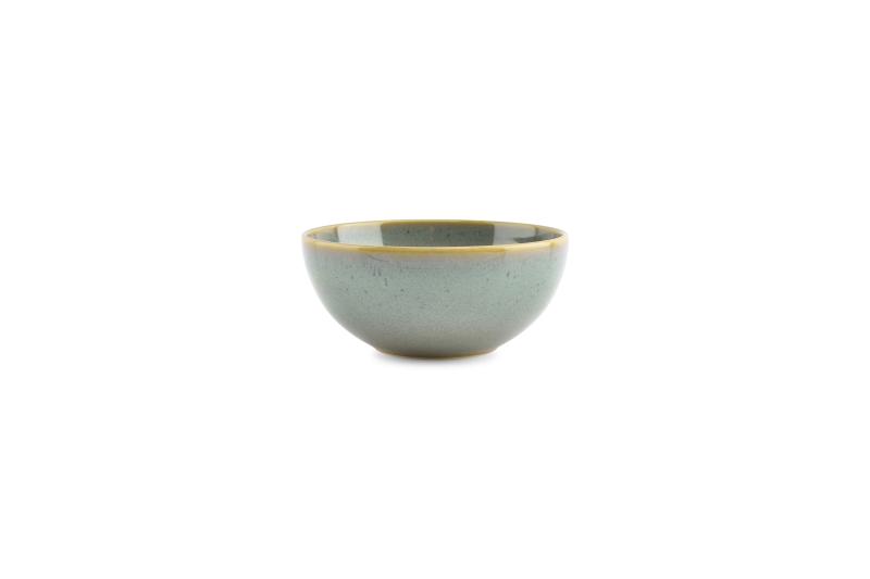 Bowl 14,5xH6,5cm green/blue Solo - Utgående