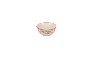 Bowl 15xH7cm burgundy Cyril