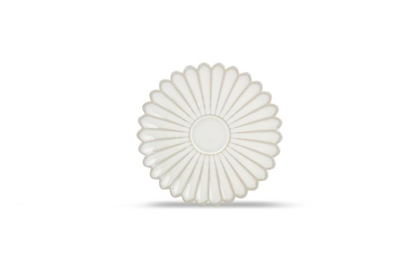 Saucer 15cm for cup 18cl nuance white Lotus