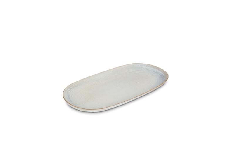 Serving dish 33,5x18cm beige Cameo