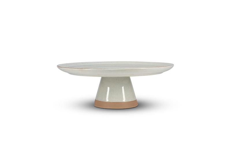Cake stand 33,5xH12cm beige Cameo