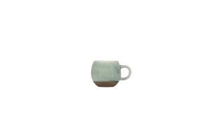 Mug 45cl round green Cameo