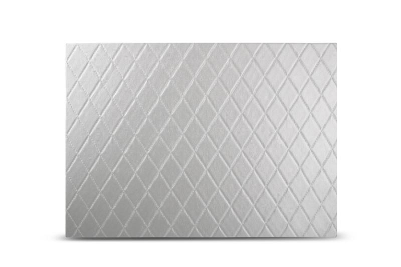 Placemat 43x30cm chequered silver TableTop