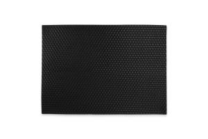 Placemat 43x30cm woven black TableTop