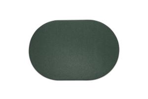 Placemat 45x30cm oval green Tabletop