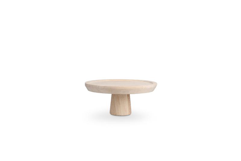 Cake stand 22xH9,5cm mango Rural