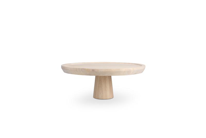 Cake stand 30xH12cm mango Rural