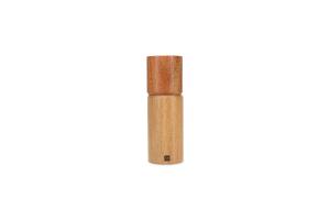 Pepper/salt grinder 14xH5cm wood brown Savor