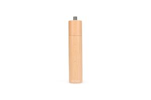 Pepper/salt grinder 4,5xH21,5cm wood brown Grind