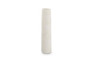 Vase 10xH40cm white Cone