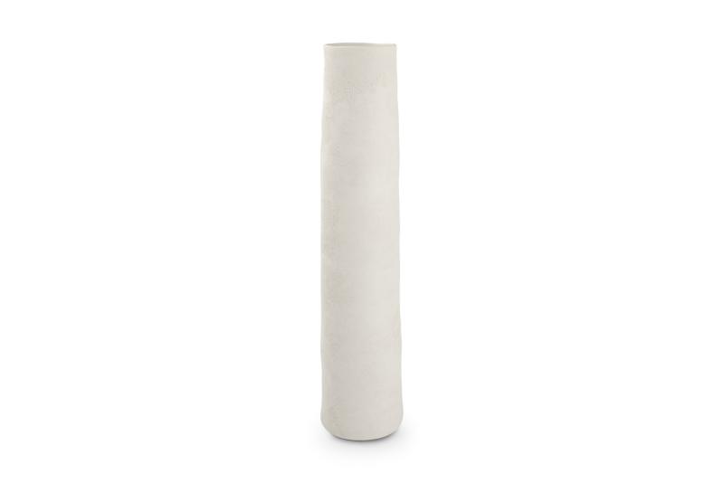 Vase 11,5xH50cm white Cone
