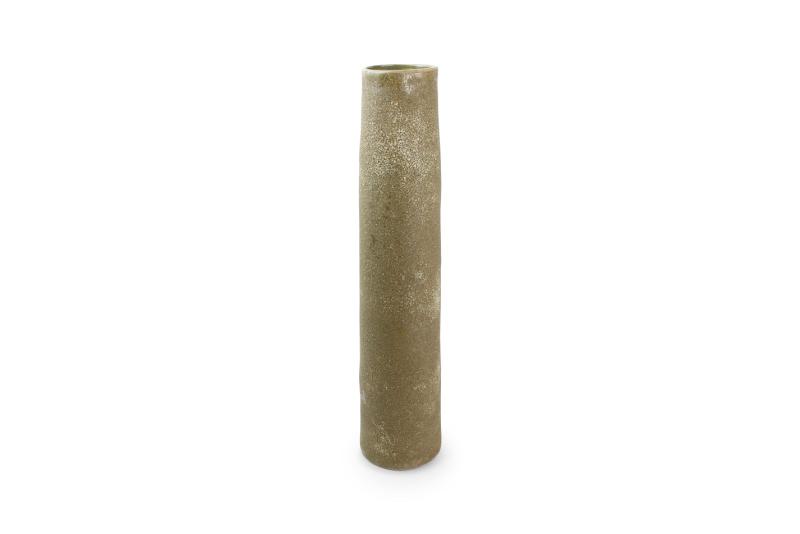 Vase 11,5xH50cm khaki Cone