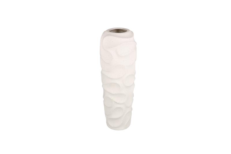 Vase 15xH44cm vanilla silk Rivu
