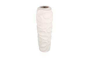 Vase 17xH59cm vanilla silk Rivu