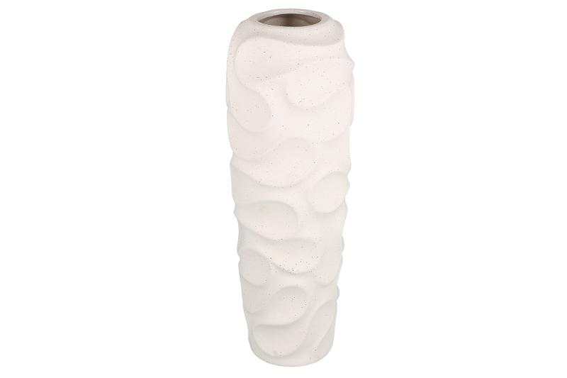 Vase 18,5xH71cm vanilla silk Rivu