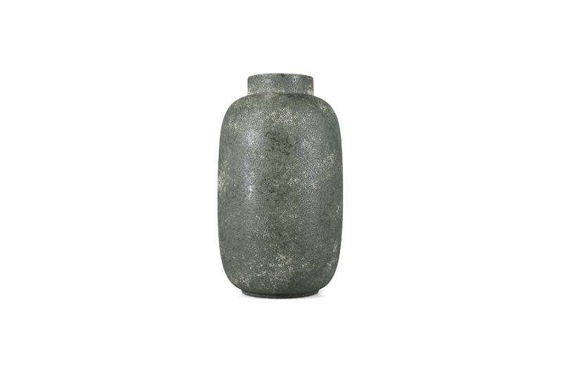 Vase 20xH34cm green Bullet