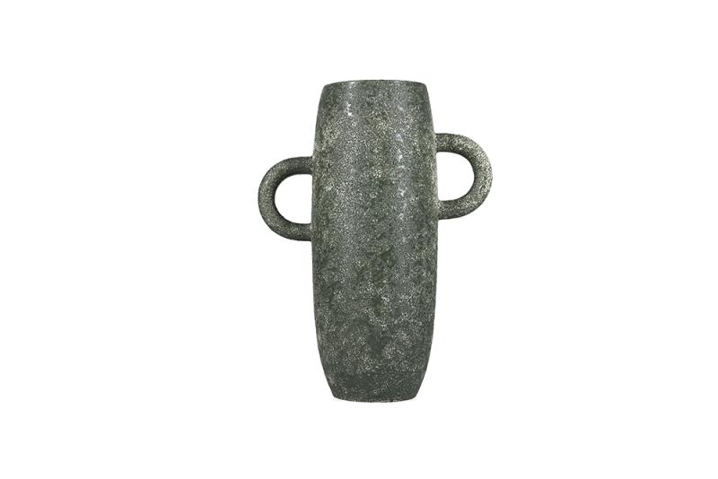 Vase 11xH30cm green Bullet