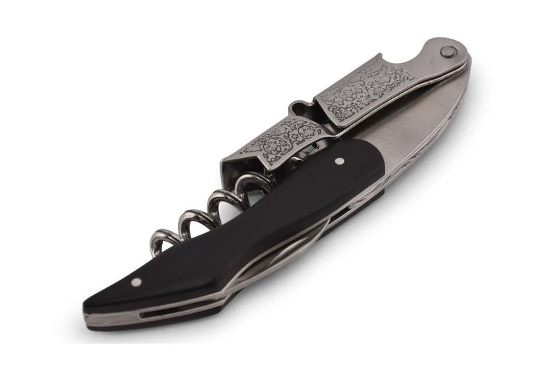 Corkscrew 12cm black Bar