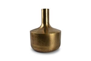 Vase 38xH45cm gold hammered Bulbo