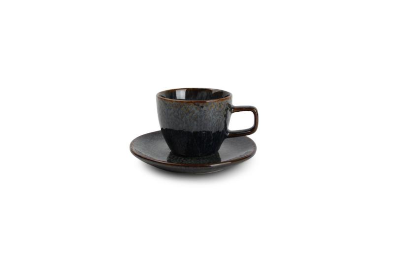 Mocha cup 9,5cl and saucer 11,5cm sapphire Mielo