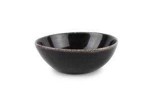 Bowl 15xH5cm black Artisan