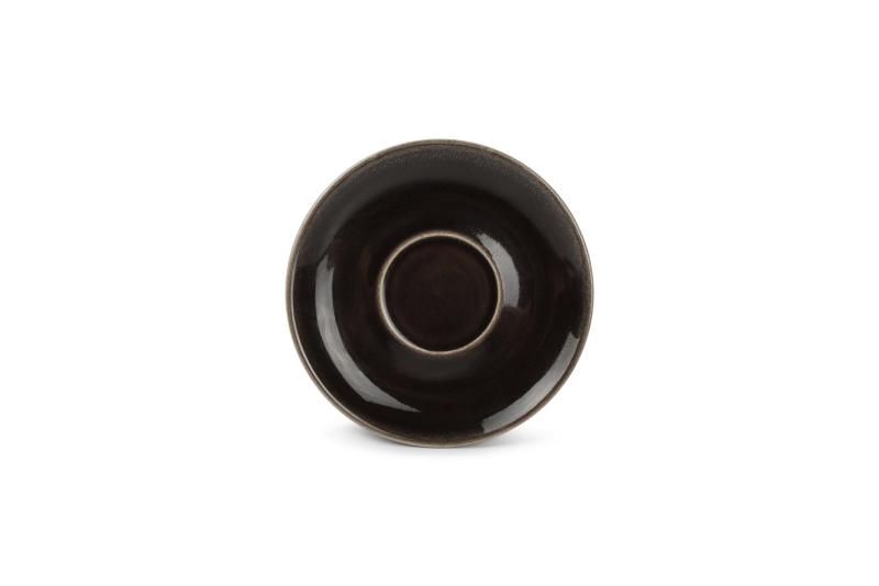 Saucer 15cm black Artisan - Utgående