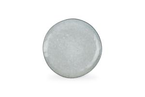 Plate 21cm coupe green Artisan