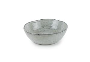 Bowl 14xH4,5cm green Artisan