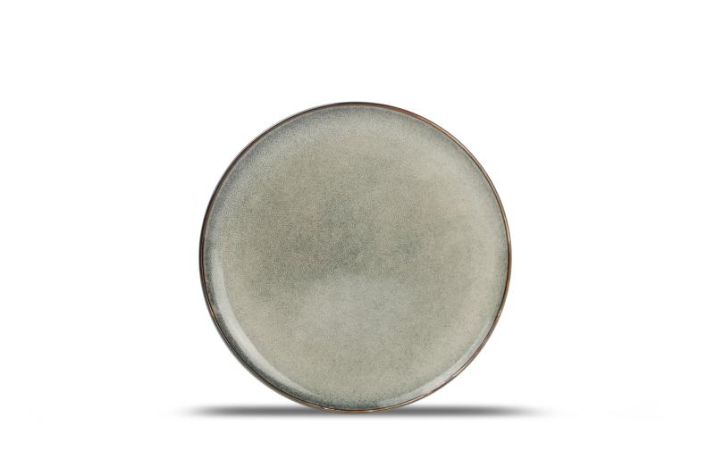 Plate 20cm green/blue Meridian