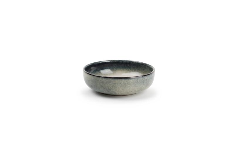 Bowl 13xH4cm green/blue Meridian