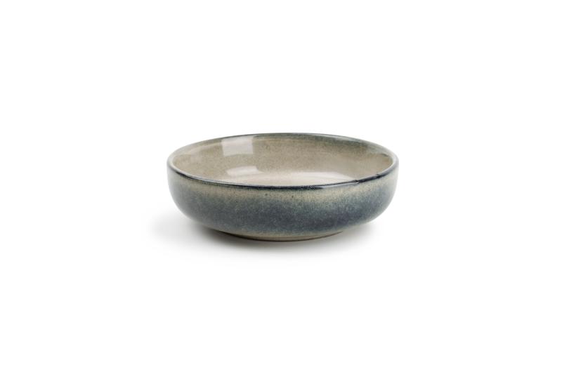 Bowl 17,5xH5cm green/blue Meridian