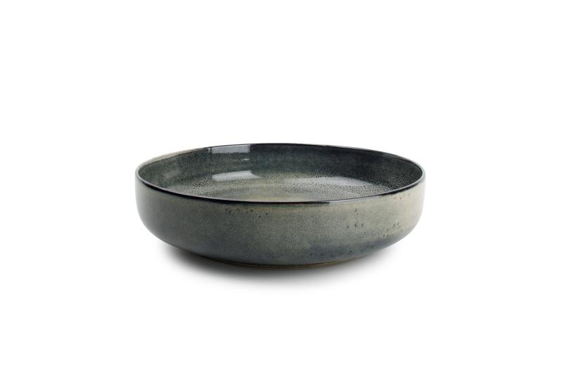 Serving dish 28xH7cm green/blue Meridian