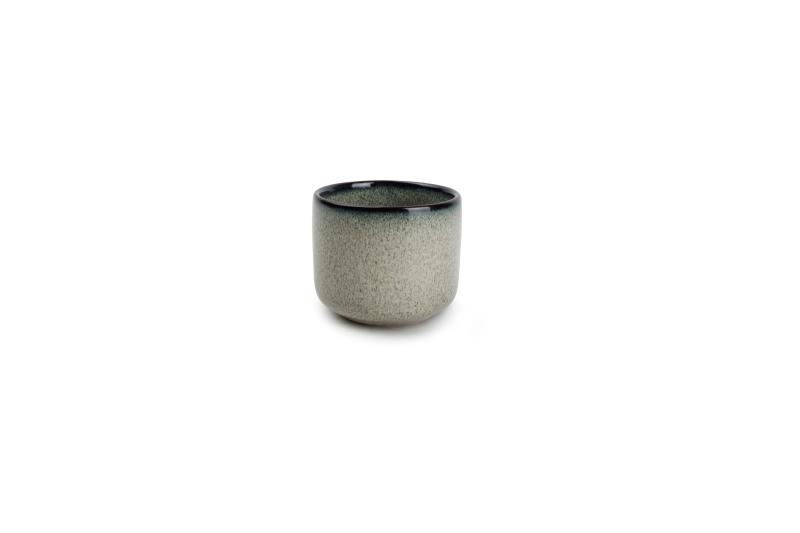 Sugar pot 6,5xH5,5cm green/blue Meridian