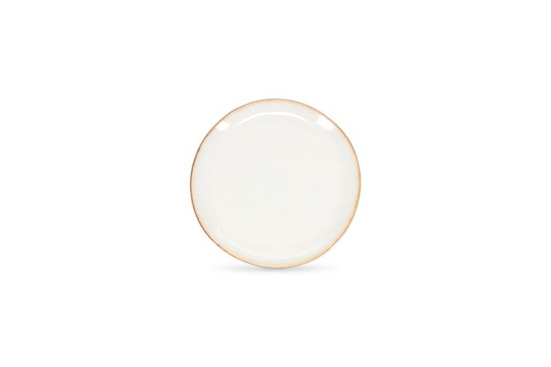 Plate 21cm coupe white Artisan