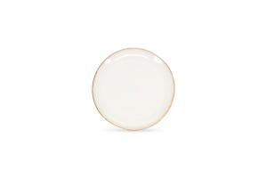 Plate 21cm coupe white Artisan