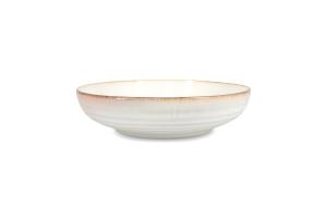 Bowl 22xH5,5cm white Artisan