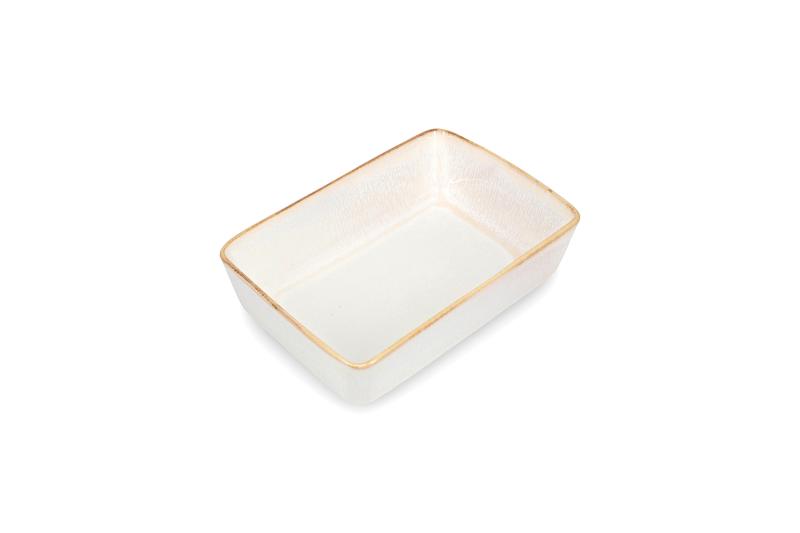 Baking dish 20x13,5xH5,5cm white Artisan