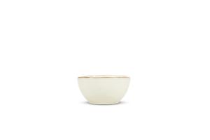 Bowl 18xH9cm white Artisan