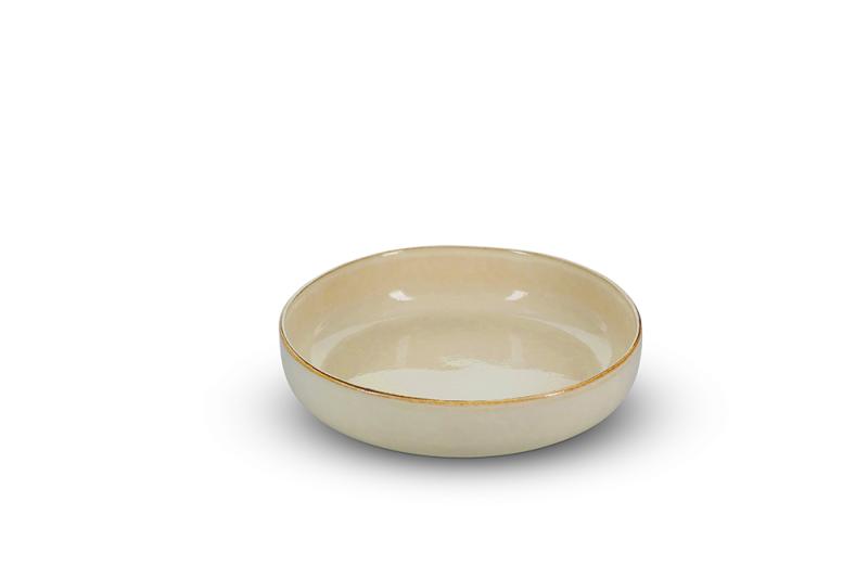Serving dish 28xH7cm ivory Meridian