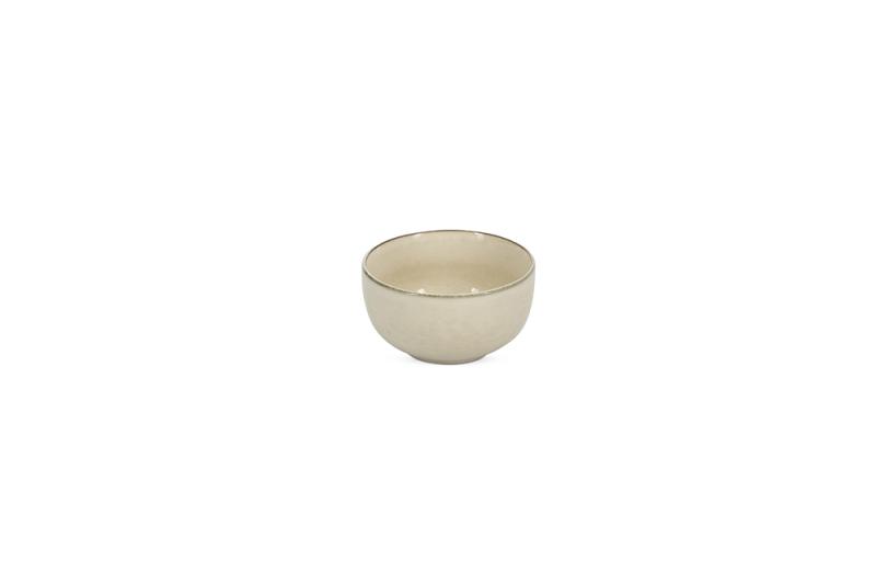 Bowl 13xH7cm ivory Meridian