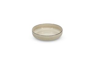 Bowl 22xH6cm ivory Meridian