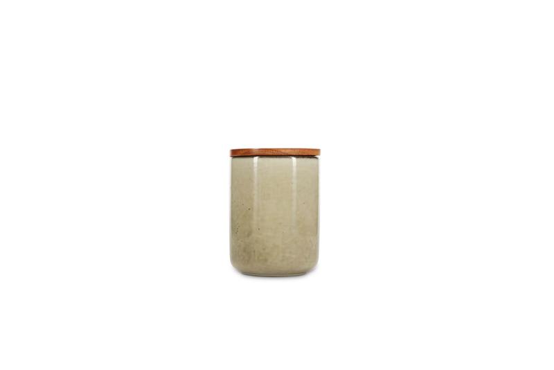 Canister 12xH15cm ivory Meridian