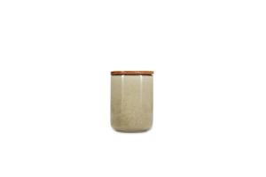 Canister 12xH15cm ivory Meridian