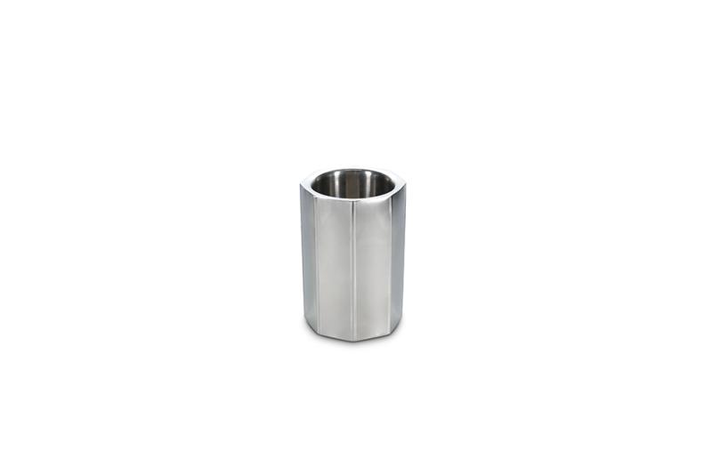 Wine cooler 13xH20cm double wall silver Nox