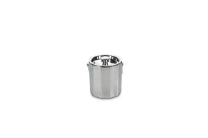 Ice bucket 15,5xH17,5cm double wall silver Nox