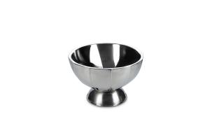 Champagne cooler tub 32xH21cm double wall silver Nox